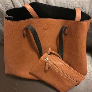 VEUC Nordstrom reversible faux leather tote